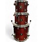 Used Gretsch Drums 4 Piece Catalina Birch Red Cherry Drum Kit
