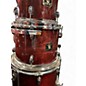 Used Gretsch Drums 4 Piece Catalina Birch Red Cherry Drum Kit