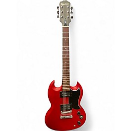 Used Epiphone SG TRIBUTE Cherry Solid Body Electric Guitar