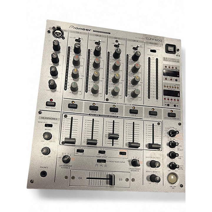 【＊Hikaru＊】Pioneer DJM-600 Pioneer DJM-600 Silver Professional DJ Mixer 4-Channel 4ch