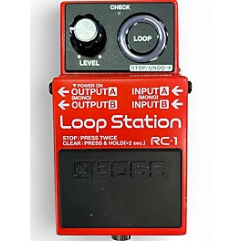 Used BOSS RC1 Loop Station Pedal