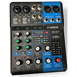 Used Yamaha MG06X Unpowered Mixer