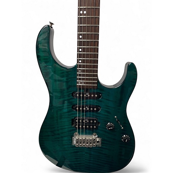 Used Washburn Mercury II MG701 Emerald Green Solid Body