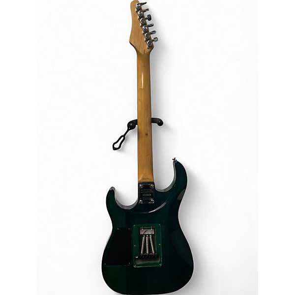 Used Washburn Mercury II MG701 Emerald Green Solid Body