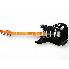 Used J. Robert S-STYLE Black Solid Body Electric Guitar