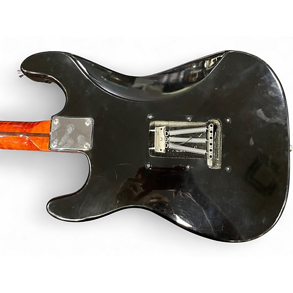 Used J. Robert S-STYLE Black Solid Body Electric Guitar