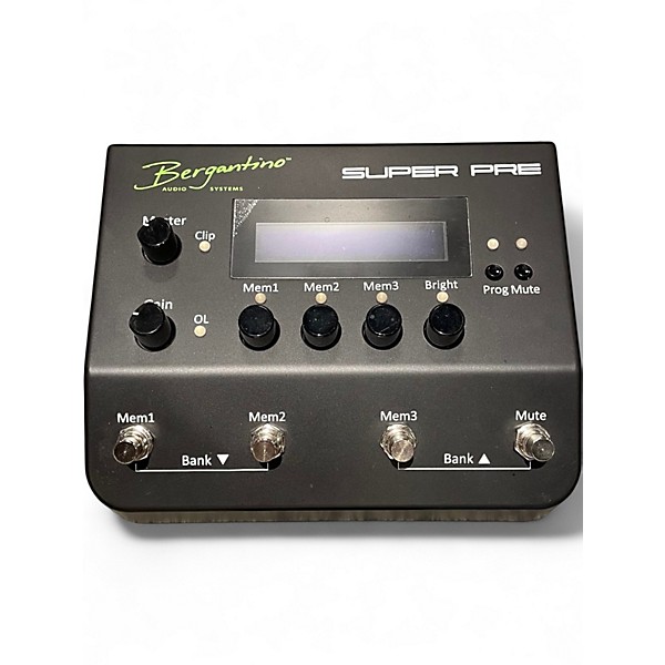 Used Bergantino Super Pre Bass Preamp Bass Preamp