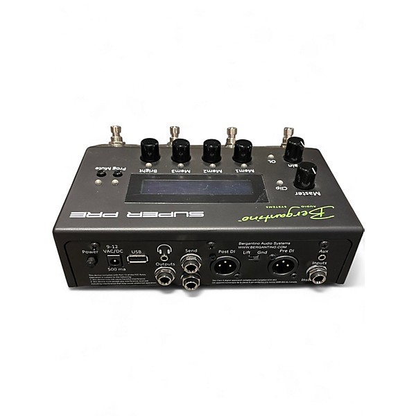 Used Bergantino Super Pre Bass Preamp Bass Preamp