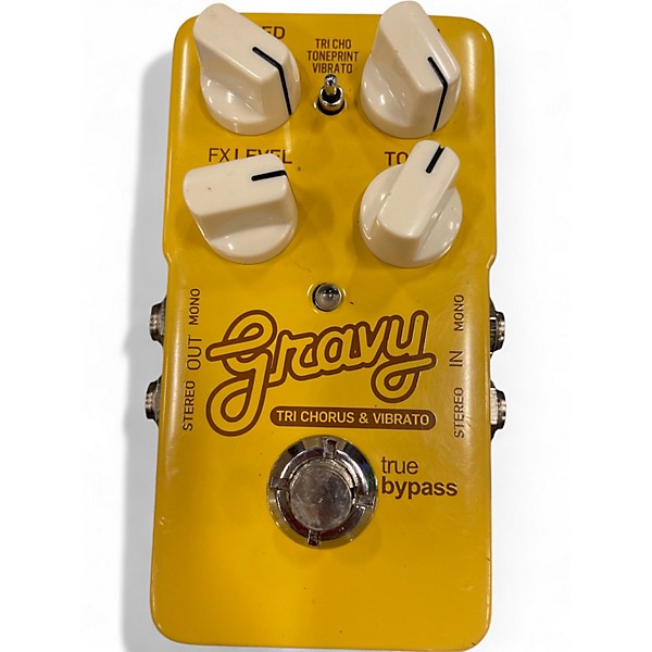 Used TC Electronic Gravy Tri Chorus And Vibrato Effect Pedal