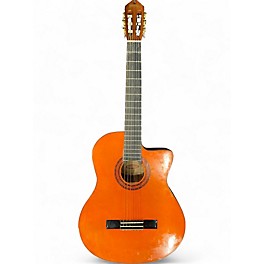 Used Washburn C5CE-A Natural Classical Acoustic Electric Guitar