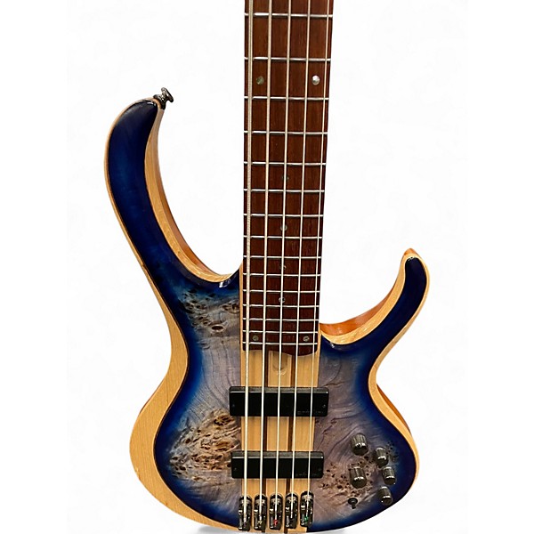 Used Ibanez btb845 Blue Burst Electric Bass Guitar