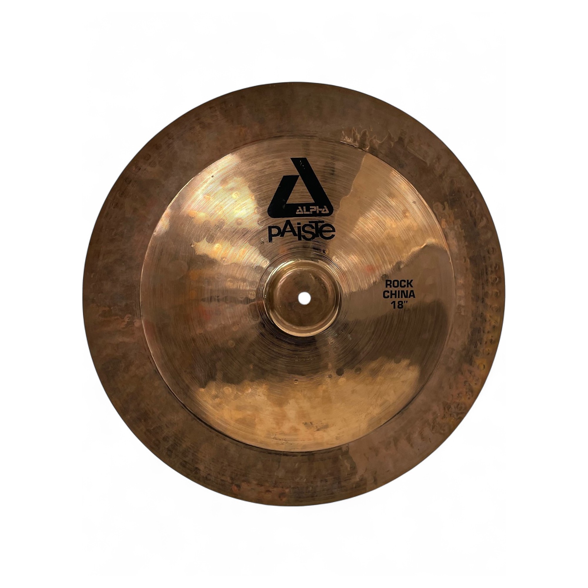 パーカッション・打楽器 PAISTE ROCK CHINA 18 Used Paiste 18in Alpha Rock China Cymbal 38 | Guitar Center