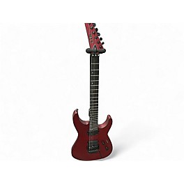 Used ESP LTD M1000 Candy Apple Red Solid Body Electric Guitar