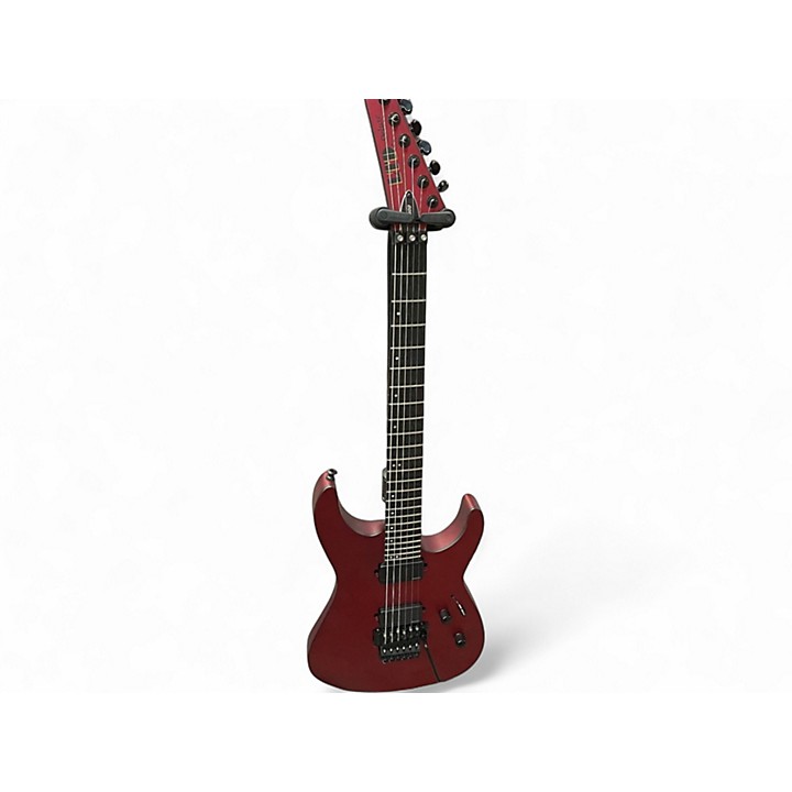 Used ESP LTD M1000 Candy Apple Red Solid Body Electric