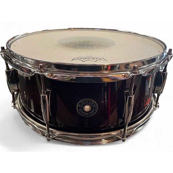 Used Gretsch Drums 14in Catalina Maple Snare Wine Red Drum