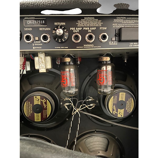 Used Fender Concert Reverb 4x10 Tube Guitar Combo Amp