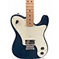 Used Squier esquire deluxe Blue Sparkle  Solid Body Electric Guitar