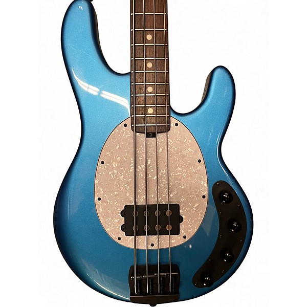 Used Sterling by Music Man stringray special 4h blue Electric Bass Guitar
