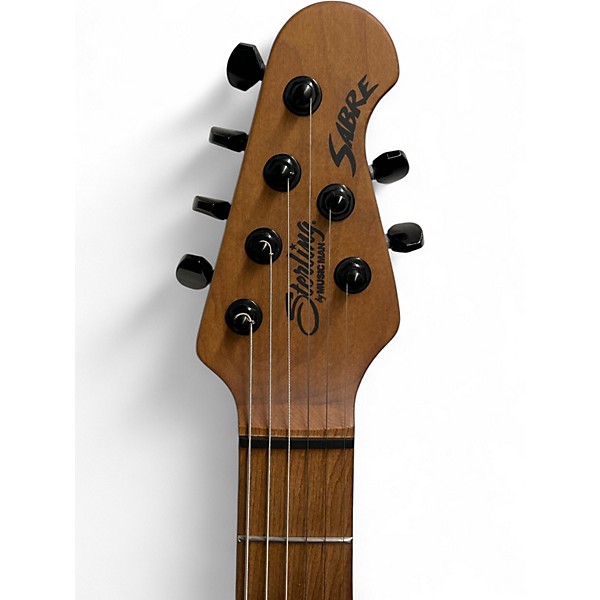 Used Sterling by Music Man SABRE 2 Tone Sunburst Solid Body Electric Guitar