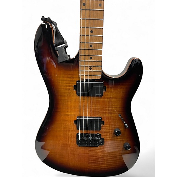 Used Sterling by Music Man SABRE 2 Tone Sunburst Solid Body Electric Guitar