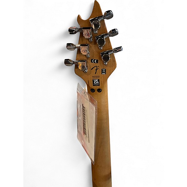 Used EVH Wolfgang Special QM Trans Charcoal Solid Body Electric Guitar