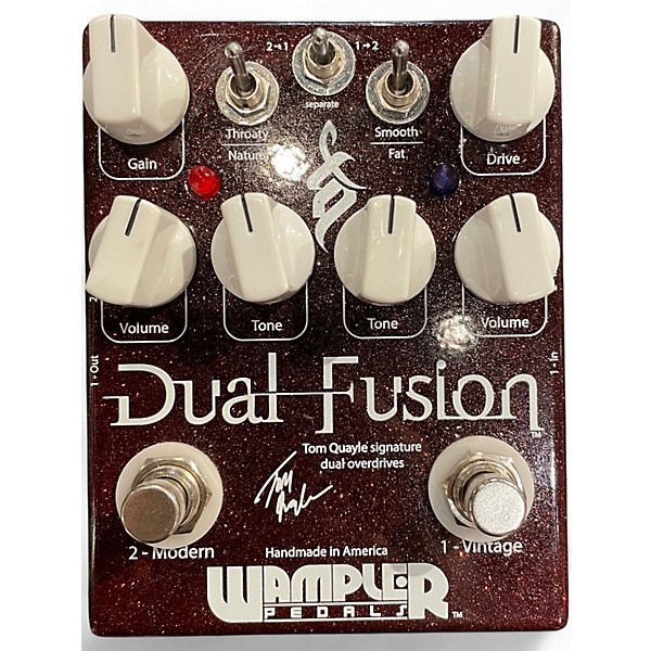 Used Wampler Dual Fusion Tom Quayle Signature Overdrive