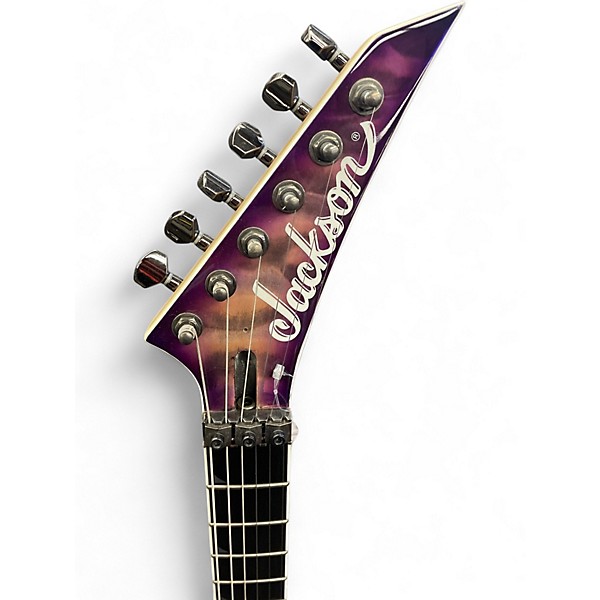 Used Jackson SL2Q Pro Series Soloist Purple Solid Body Electric Guitar