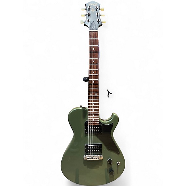 Used 2020 Knaggs Kenai J Olive Drab Solid Body Electric Guitar
