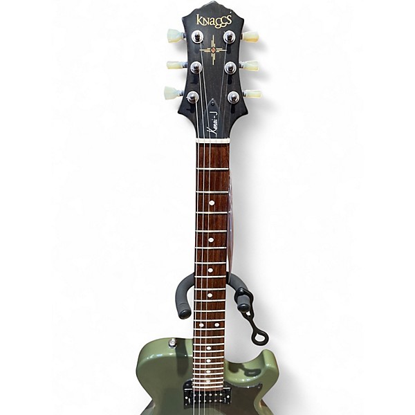 Used 2020 Knaggs Kenai J Olive Drab Solid Body Electric Guitar