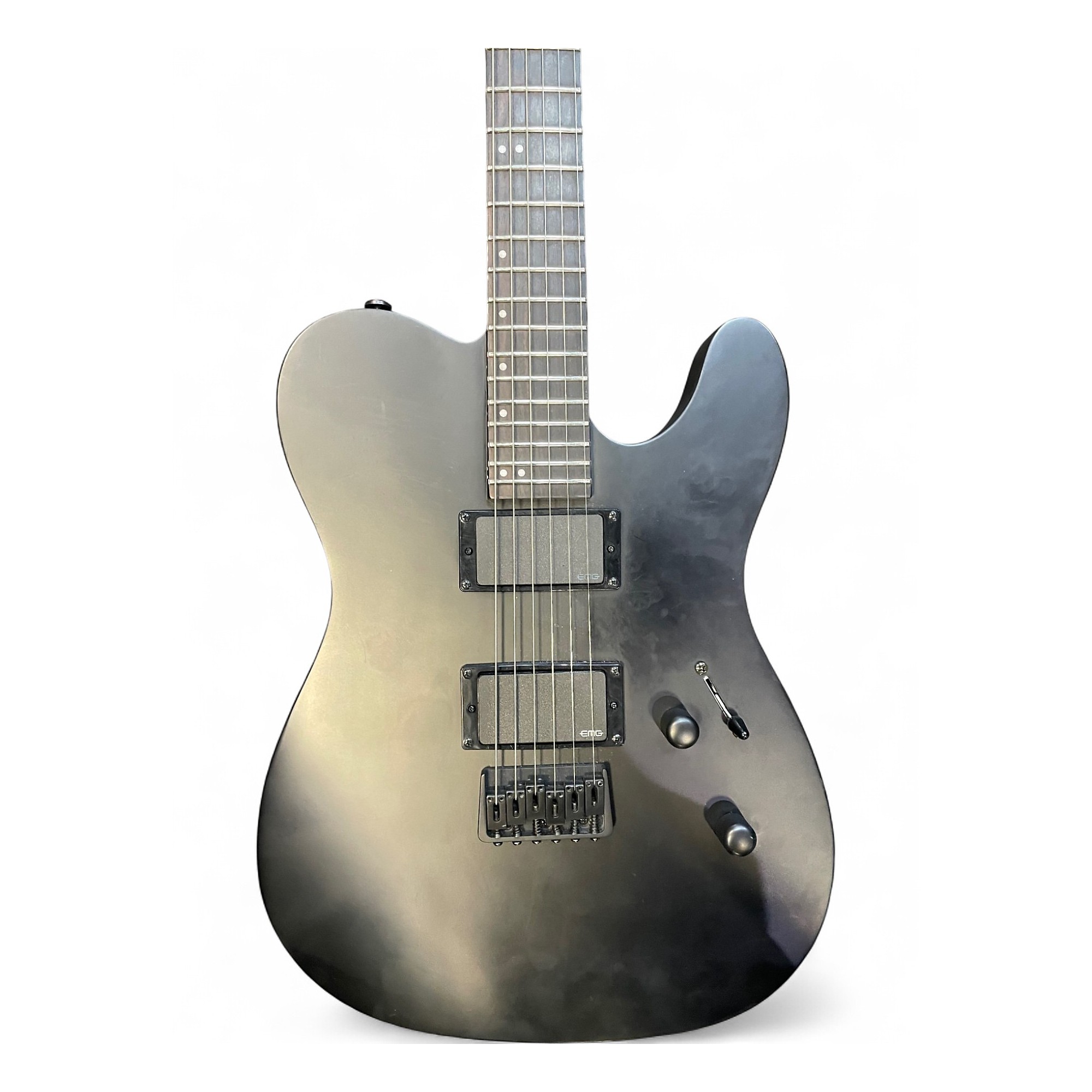 Used ESP LTD TE401 Satin Black Solid Body Electric Guitar