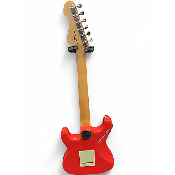 Used Vintage V6PFR CORAL Solid Body Electric Guitar