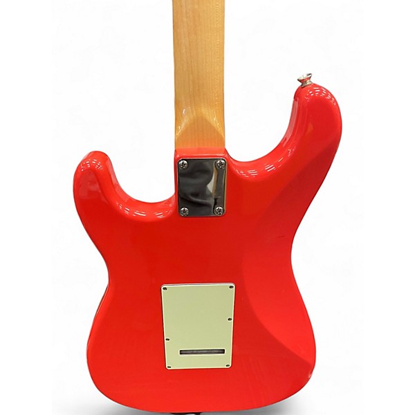 Used Vintage V6PFR CORAL Solid Body Electric Guitar