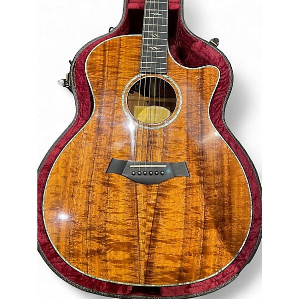 Used Taylor K14CE Natural Acoustic Guitar
