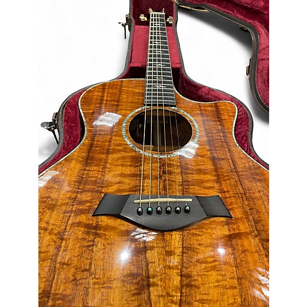 Used Taylor K14CE Natural Acoustic Guitar