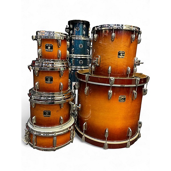 Used Gretsch Drums 6 Piece Renown Maple Natural Drum Kit