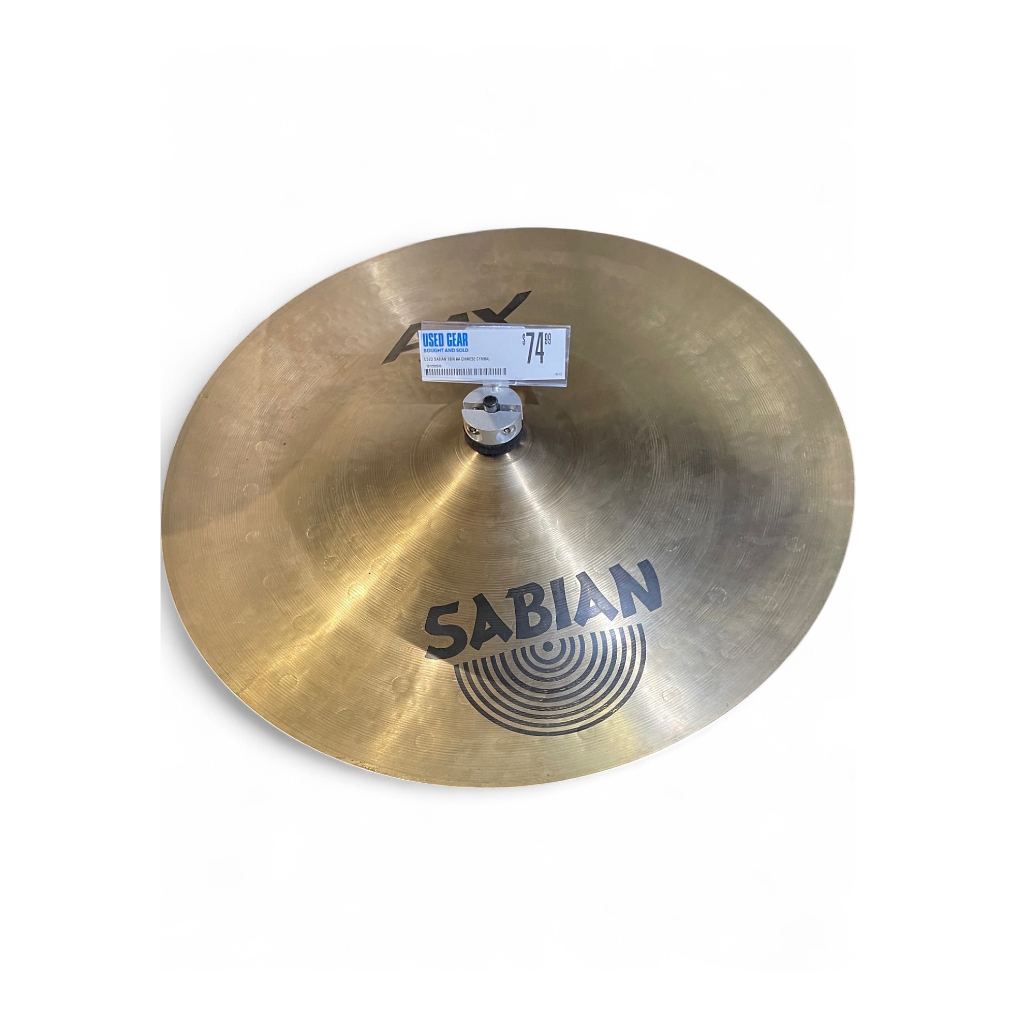 太郎SABIAN 18” AA China Used SABIAN 18in AA Chinese Cymbal 38 | Guitar Center