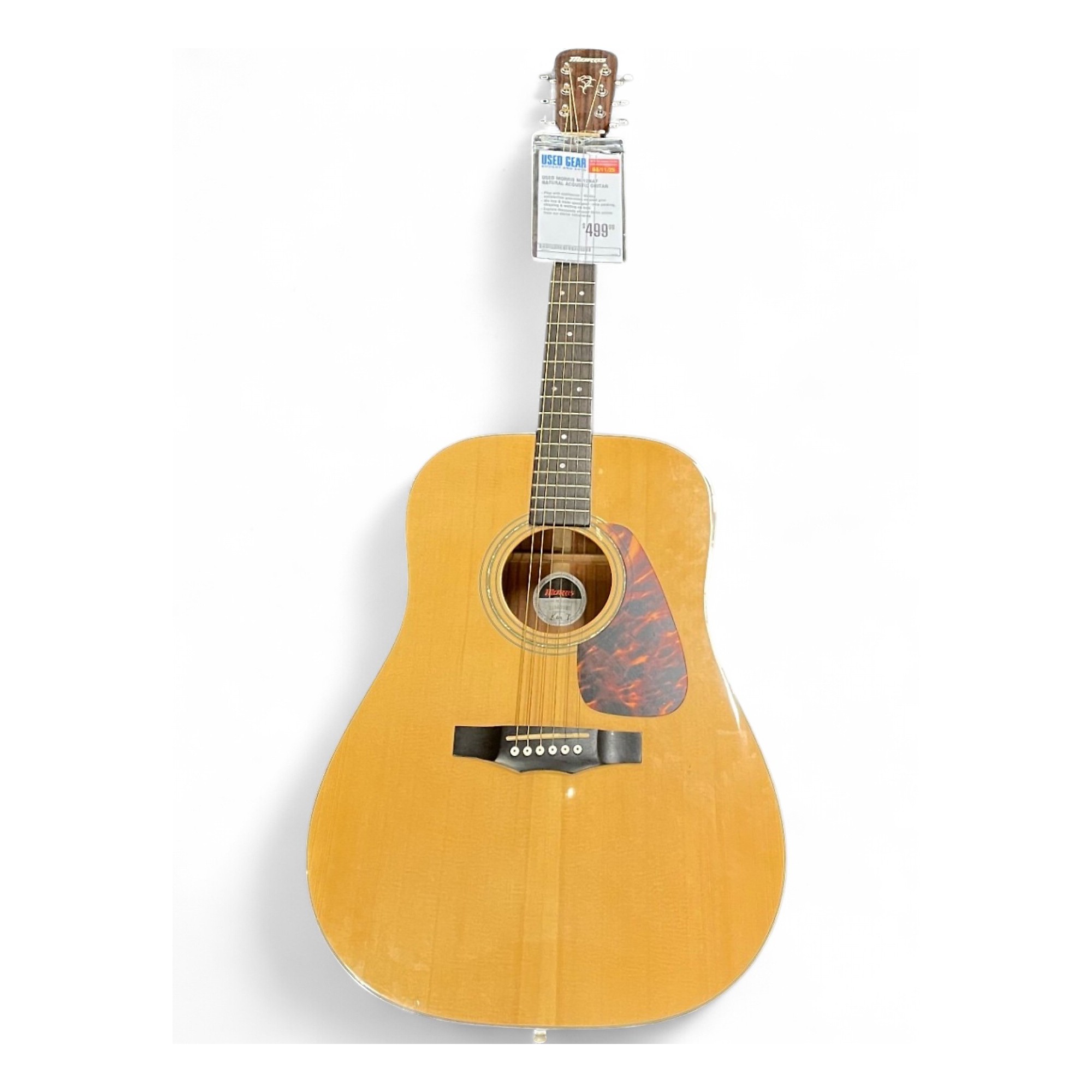 Morris アコースティックギター M-12NAT美品 Used Morris m-12nat Natural Acoustic Guitar Natural | Guitar Center