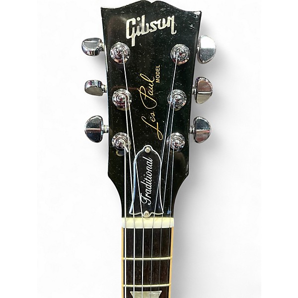Used Gibson Les Paul Traditional Ebony Solid Body Electric Guitar