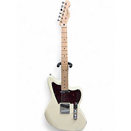 Used Squier PARANORMAL OFFSET TELECASTER Olympic White Solid Body Electric Guitar