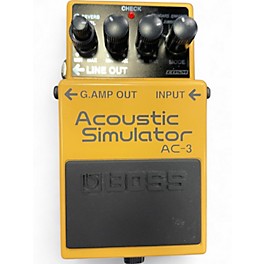 Used BOSS AC3 Acoustic Simulator Effect Pedal