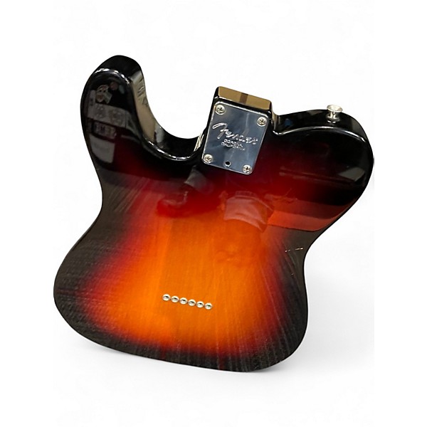 Used Fender American Standard Telecaster 3 Tone Sunburst Solid Body Electric Guitar