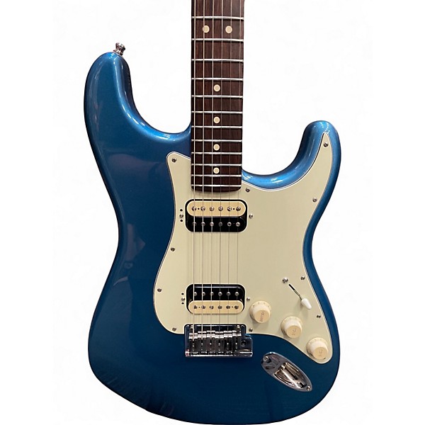 Used 2021 Fender Mod Shop Stratocaster Blue Solid Body Electric Guitar