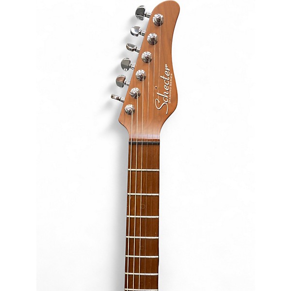 Used Schecter Guitar Research Nick Johnston Orange Solid Body Electric Guitar