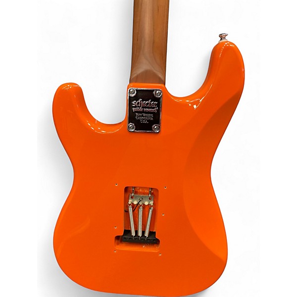 Used Schecter Guitar Research Nick Johnston Orange Solid Body Electric Guitar