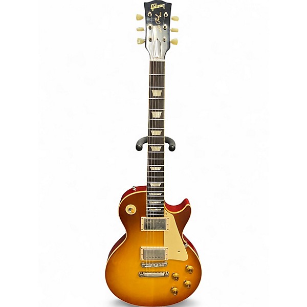 Used Gibson 1958 Les Paul VOS Iced Tea Burst Solid Body Electric Guitar