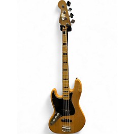 Used Squier CLASSIC VIBE 70'S JAZZ BASS LH Natural Electric Bass Guitar