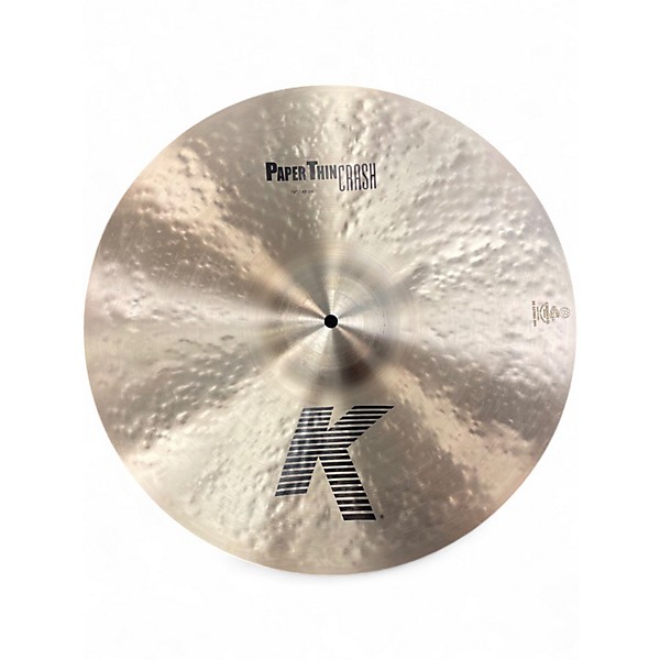 Used Zildjian 19in K Series Paper Thin Crash Cymbal