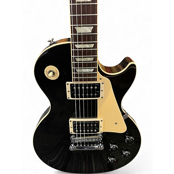 Used 2011 Gibson 1960 Reissue Les Paul Black Solid Body Electric Guitar