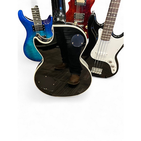 Used Epiphone Les Paul Custom Black Solid Body Electric Guitar