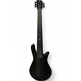 Used Spector ns pulse 6 Trans Black Electric Bass Guitar
